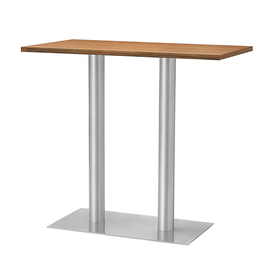 Masa uz comercial inalta din lemn si otel vopsit Metalmobil MT 491A T